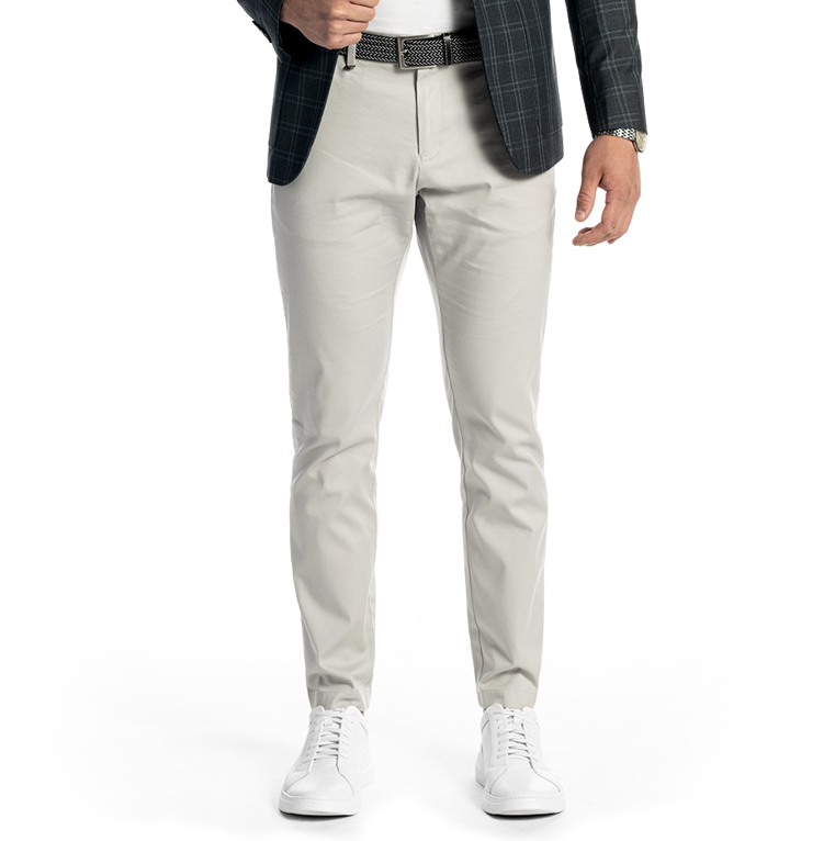 Kalhoty STRAIGHT FIT BENDURO Taupe