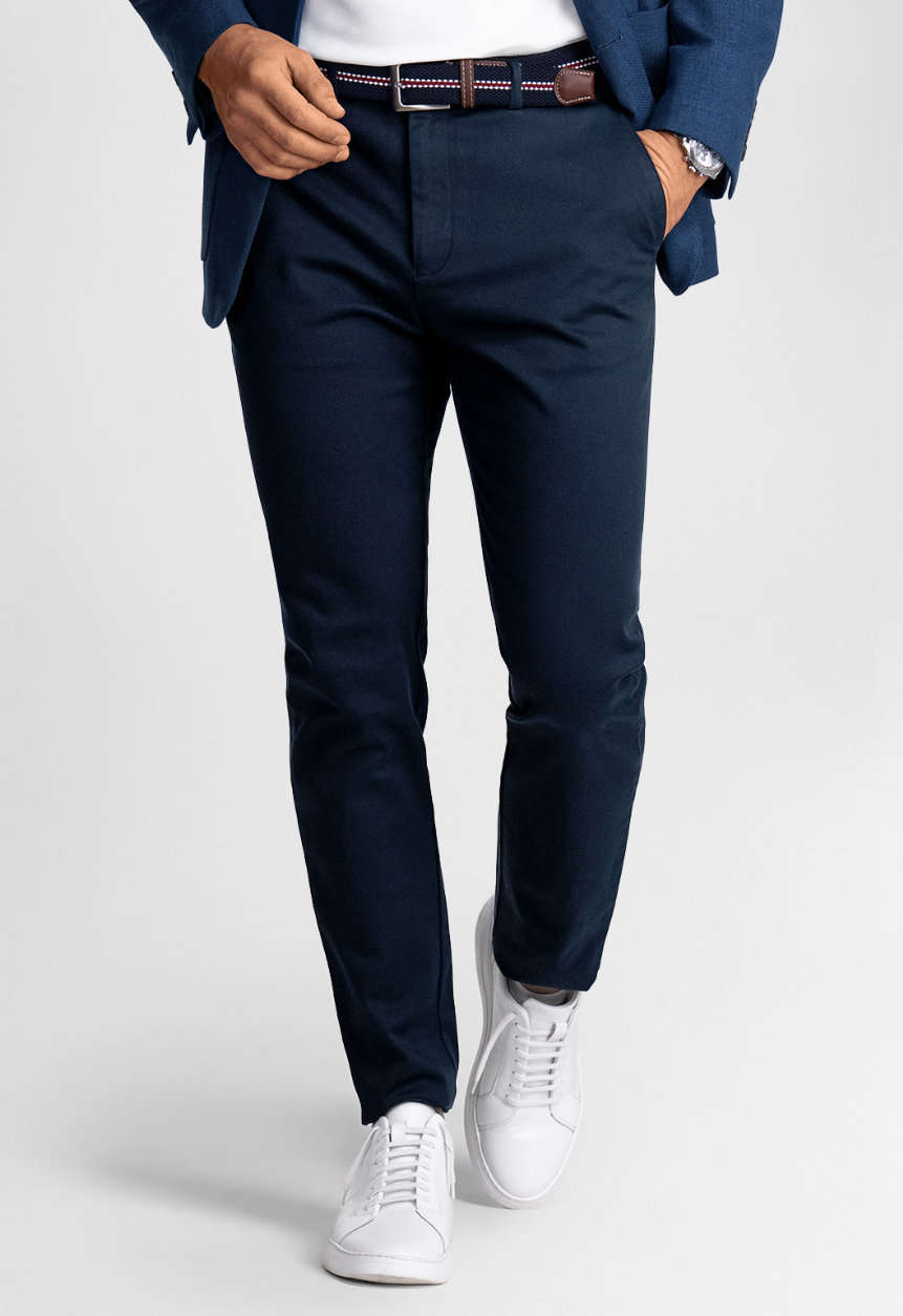 Kalhoty STRAIGHT LANVINO Marin